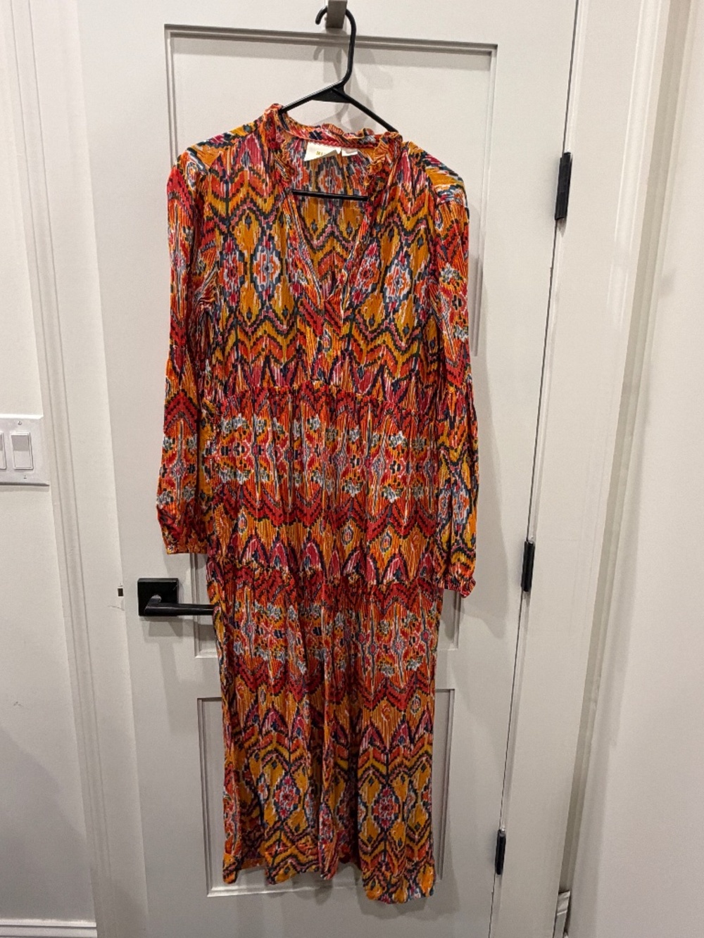 Anthropologie Maeve Tamarind Tiered Maxi Dress